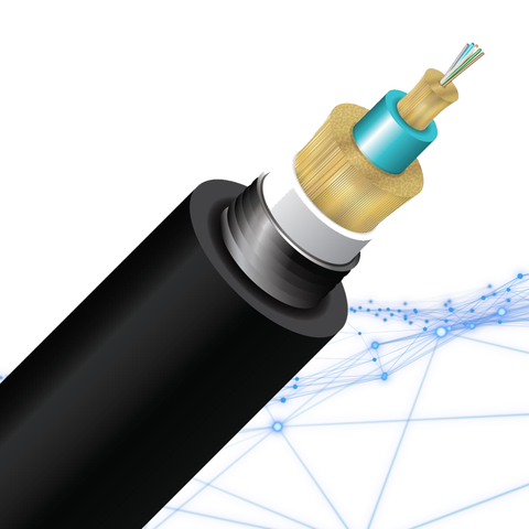 Armored Direct Burial Fiber