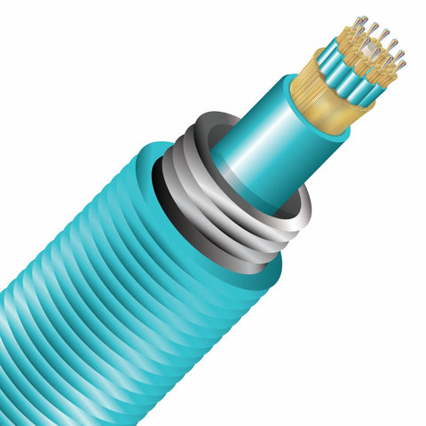 Aluminum Interlocking Armored Micro-Distribution Cable - SSF