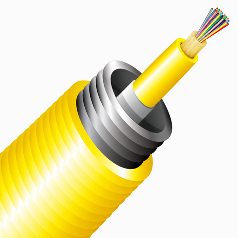 Aluminum Interlocking Armored Micro-Distribution Cable - SSF