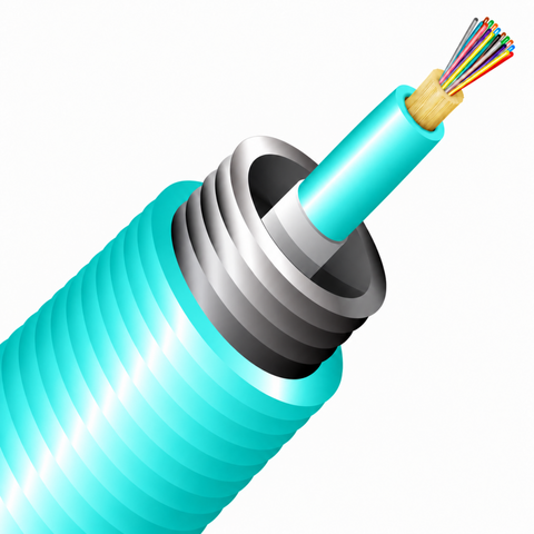 Aluminum Interlocking Armored Micro-Distribution Cable - SSF