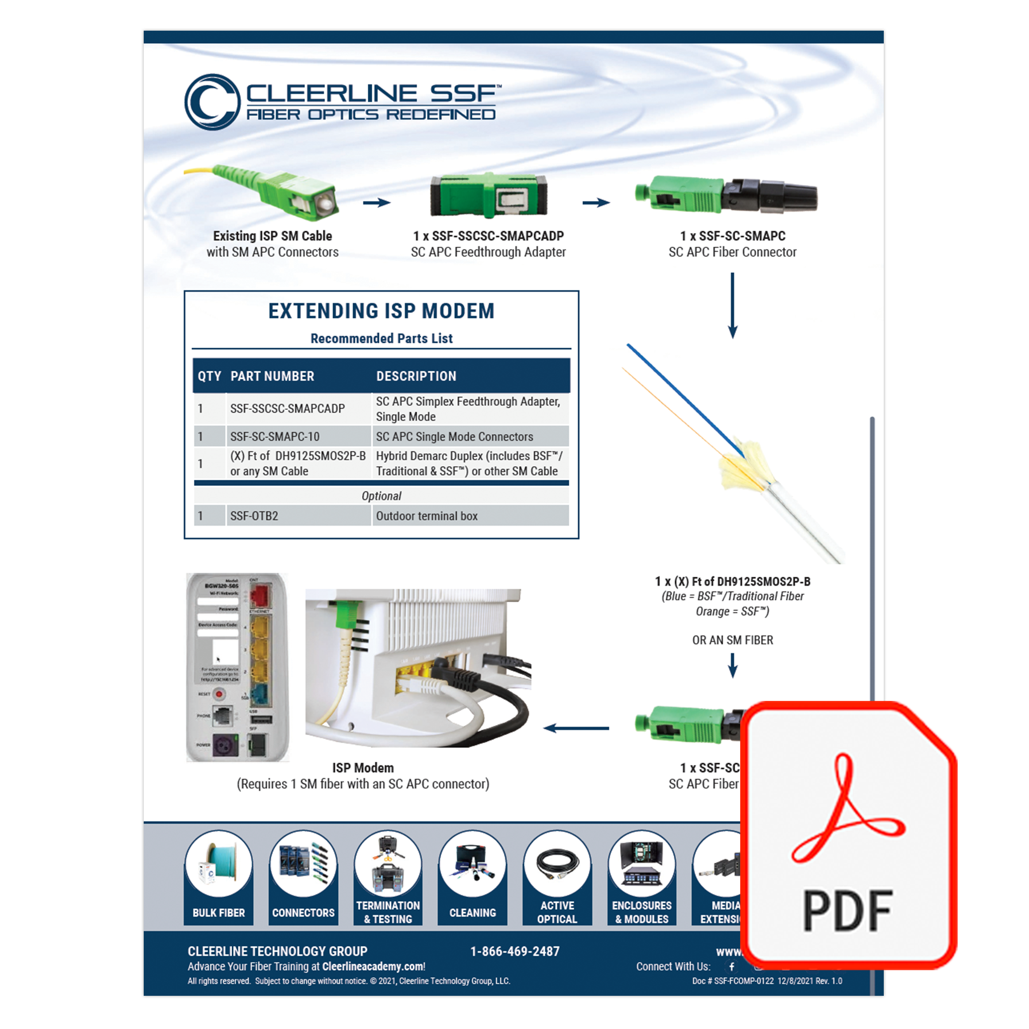 Extending ISP Modems & Service Connections Brochure – Cleerline ...