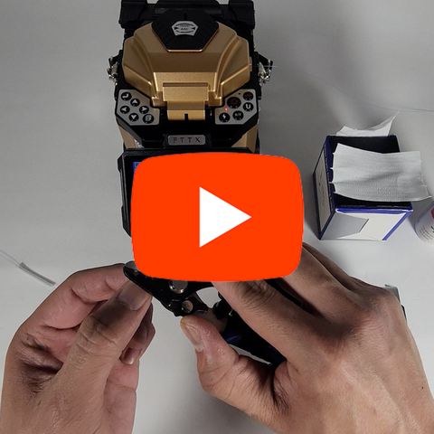 How to Fusion Splice SSF Fiber Using the SSF-TRIHOLEP