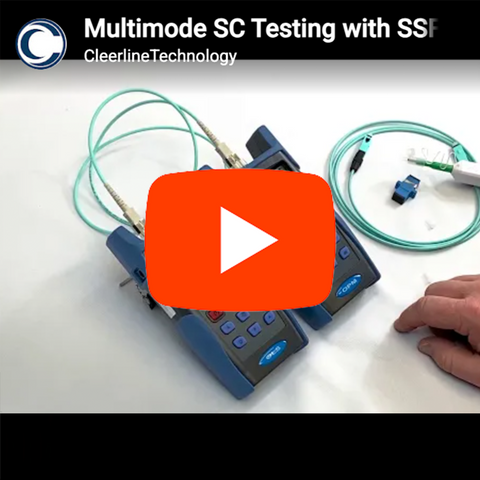 Testing Multimode SC Connections with the SSF-TKITP-400