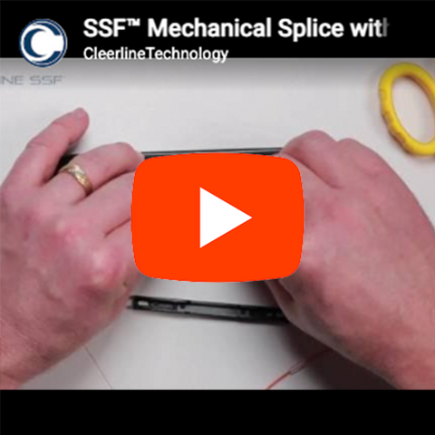 Installing a Mechanical Splice with 900um Fan-Out Tubing