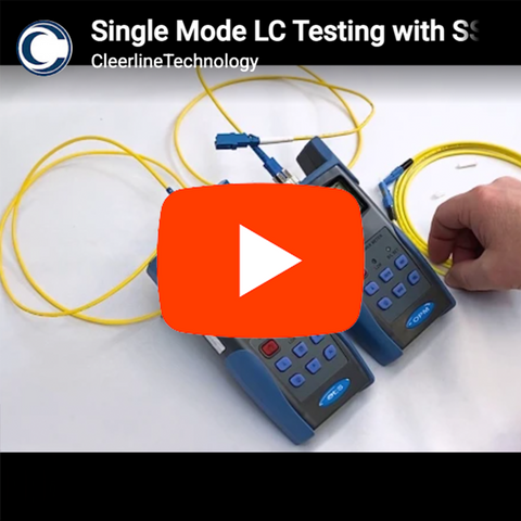 Testing Single-Mode LC Connections with the SSF-TKITP-400