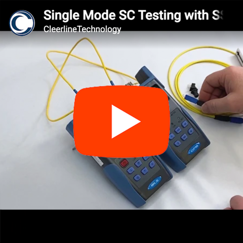 Testing Single-Mode SC Connections with the SSF-TKITP-400