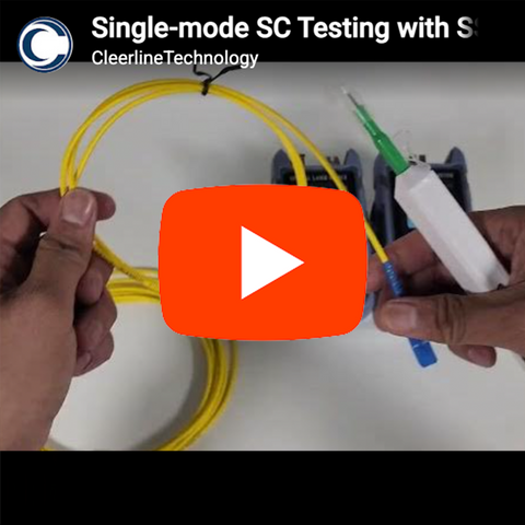 Testing Single-Mode SC Connections with the SSF-TKITP-500