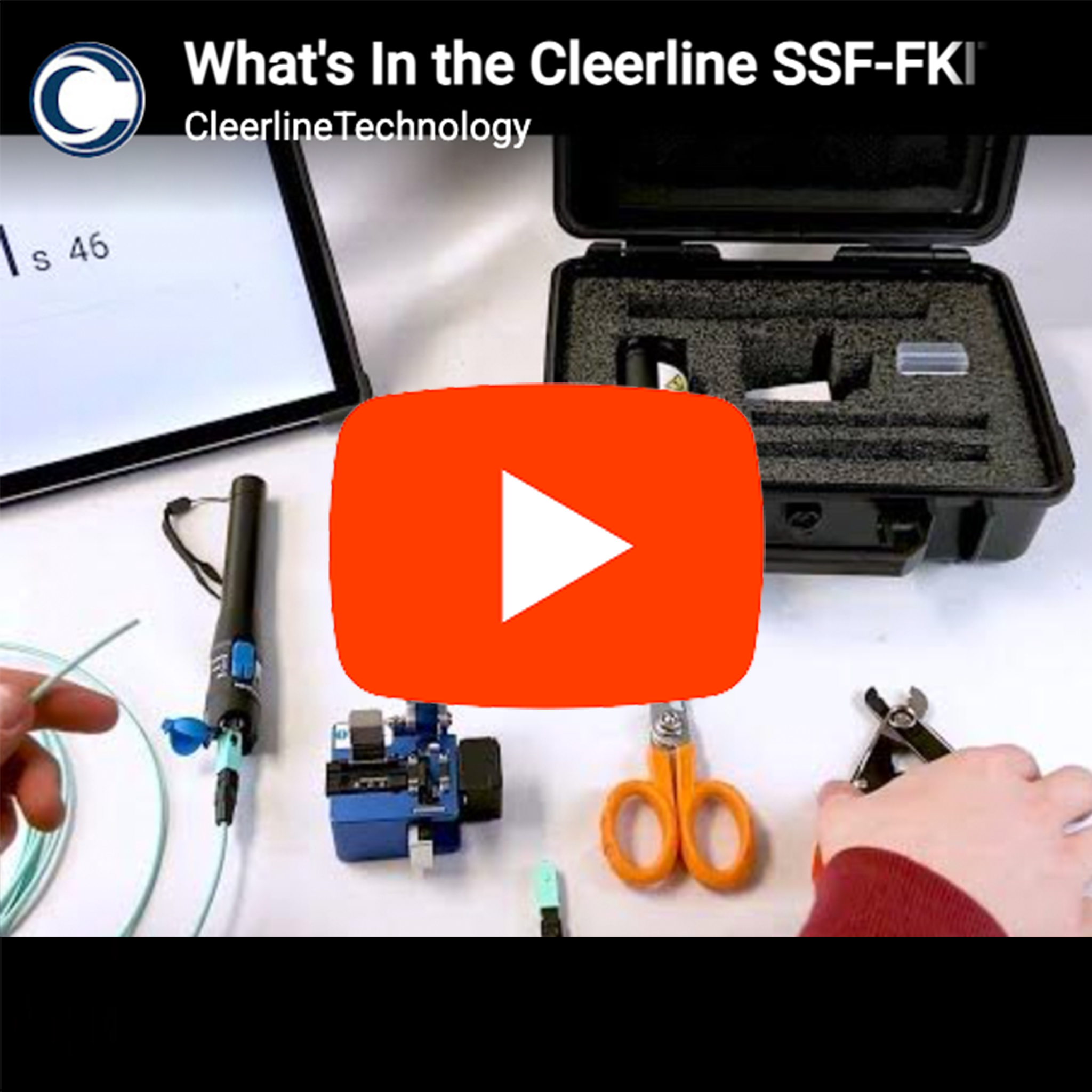 SSF-FKIT02E Termination Tool Kit Overview – Cleerline Technology Group