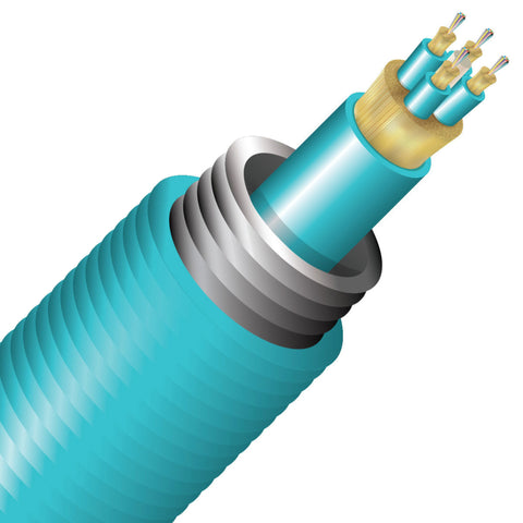 Aluminum Interlocking Armored Micro-Distribution Cable - SSF