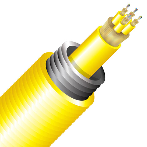 Aluminum Interlocking Armored Micro-Distribution Cable - SSF