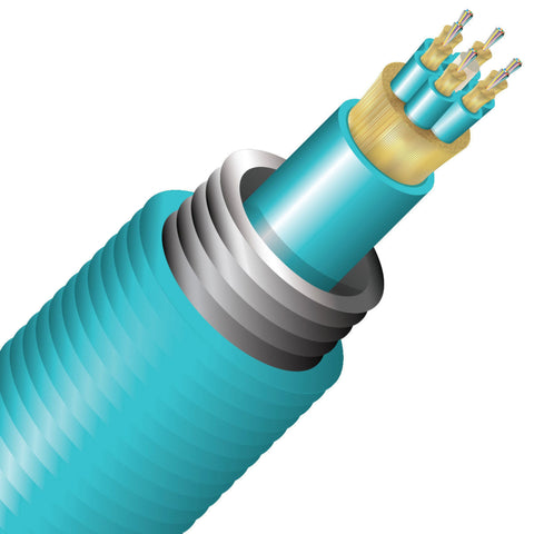 Aluminum Interlocking Armored Micro-Distribution Cable - SSF