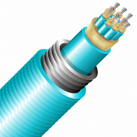 Aluminum Interlocking Armored Micro-Distribution Cable - SSF