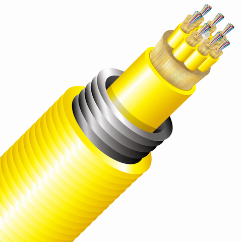 Aluminum Interlocking Armored Micro-Distribution Cable - SSF