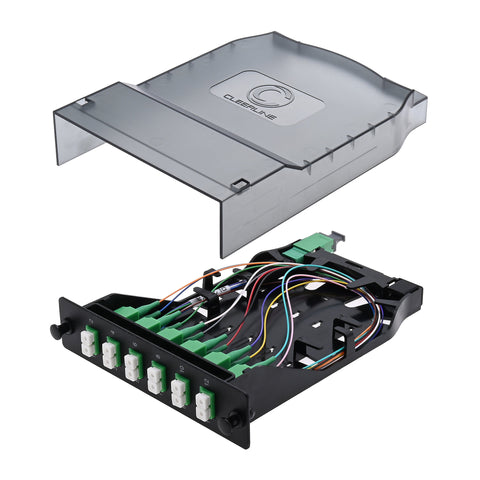 LGX Splice Cassette - 1x12 MTP/MPO APC to LC APC