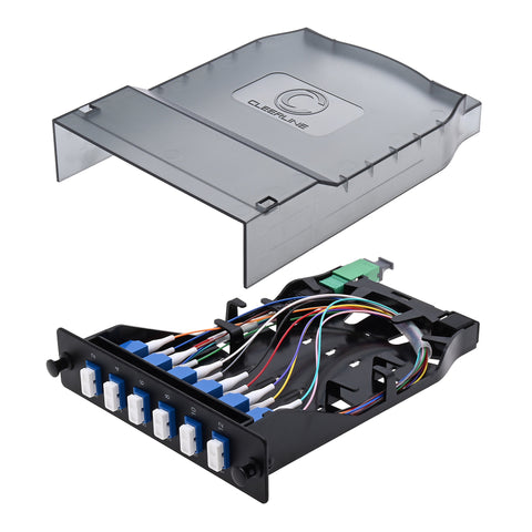 LGX Splice Cassette - 1x12 MTP/MPO to LC