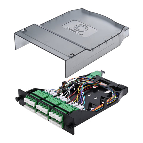 LGX Splice Cassette - 1x24 MTP/MPO APC to LC APC
