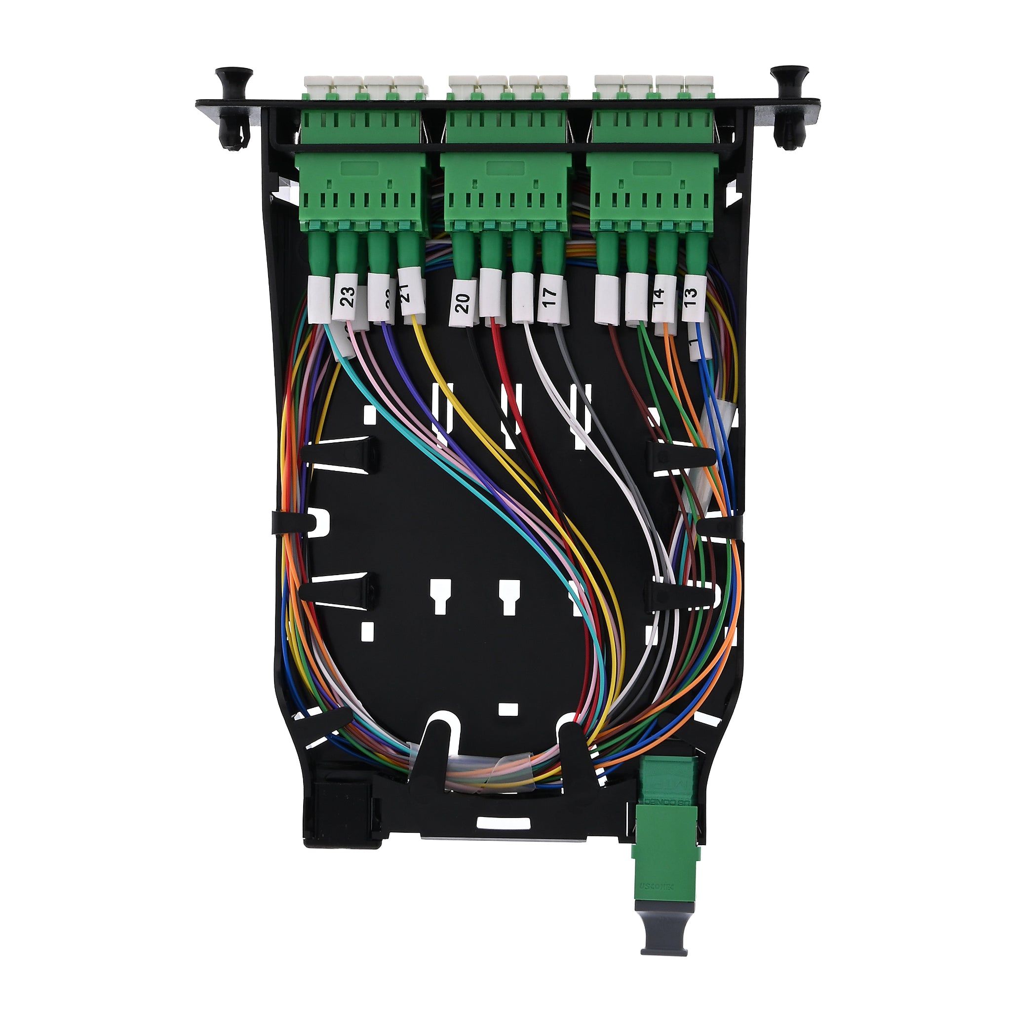 LGX Splice Cassette - 1x24 MTP/MPO APC to LC APC – Cleerline