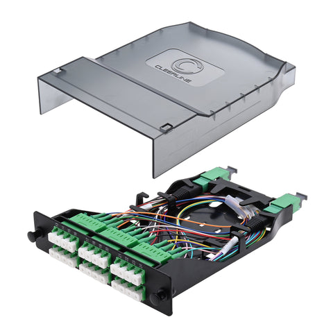 LGX Splice Cassette - 2x12 MTP/MPO APC to LC APC