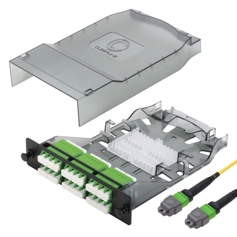 LGX Splice Cassette - 2x12 MPO/MTP APC to LC APC