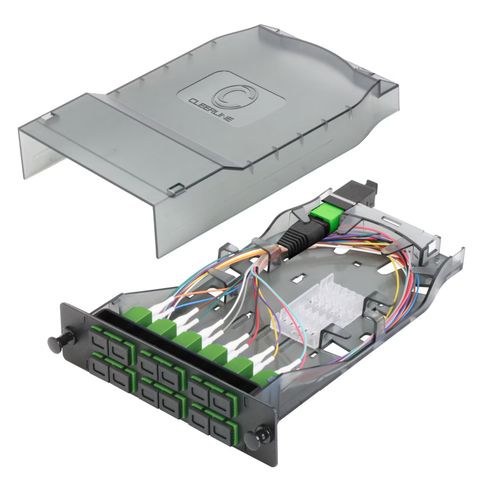 LGX Splice Cassette - 1x12 MPO/MTP APC to SC APC