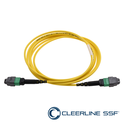 MPO/MTP APC Female to MPO/MTP APC Female Patch Cords - 12F Single-Mode SSF