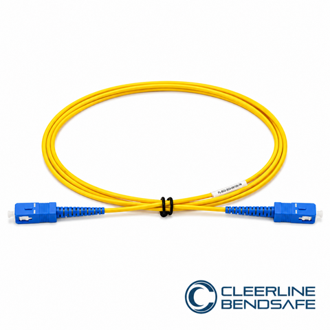 SC to SC Simplex 2.0mm Patch Cables - BendSafe