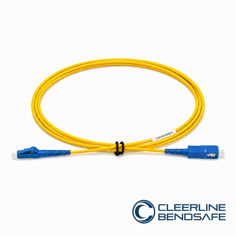 LC to SC Simplex 2.0mm Patch Cables - BendSafe