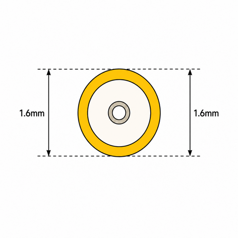 LC APC to LC APC Simplex 1.6mm Patch Cables - BendSafe