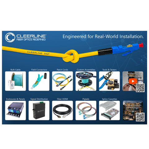 Cleerline Product Line Card Counter Mat