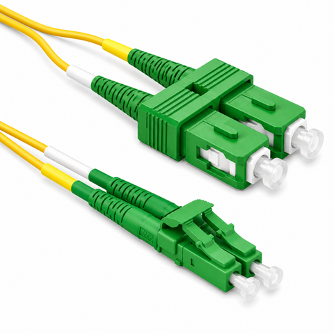 LC APC to SC APC Duplex 2.0mm Patch Cables - BendSafe