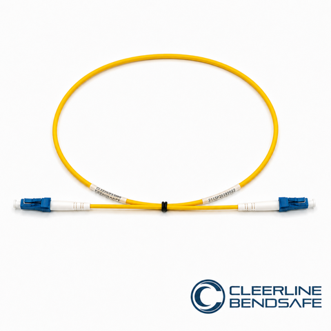 LC to LC Simplex 1.6mm Patch Cables - BendSafe