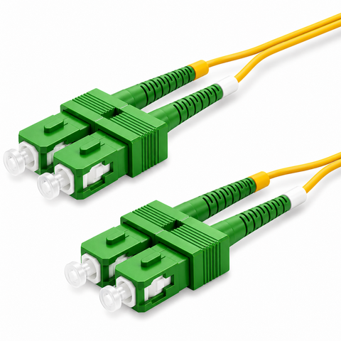 SC APC to SC APC Duplex 1.6mm Patch Cables - BendSafe