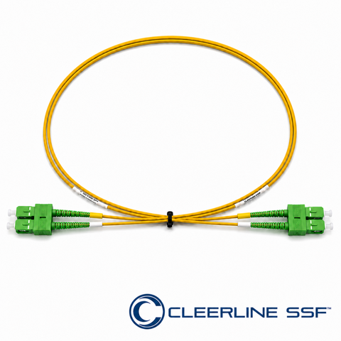 SC APC to SC APC Duplex 1.2mm Patch Cables - SSF