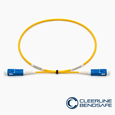 SC to SC Simplex 1.6mm Patch Cables - BendSafe