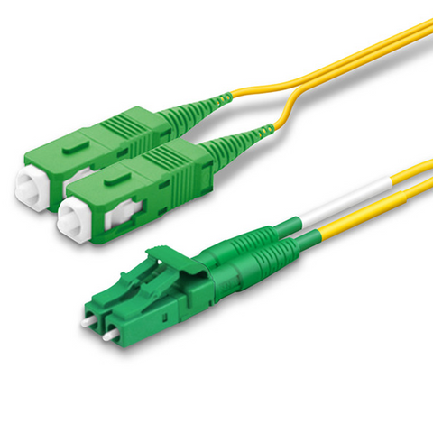 LC APC to SC APC Duplex 2.0mm Patch Cables - SSF