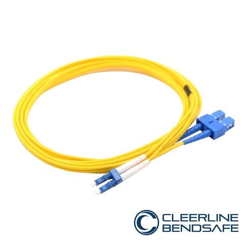 LC to SC Duplex 3.0mm Patch Cables - BendSafe