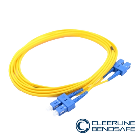 SC to SC Duplex 3.0mm Patch Cables - BendSafe