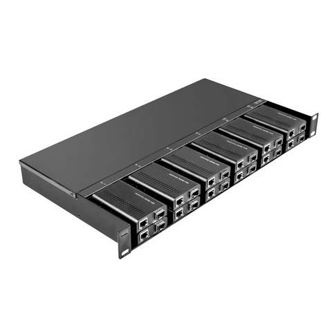 Fiber Media Converter - Rack-Mount Chassis