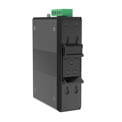 1G Industrial Fiber-Enabled Network Switch - 1 SFP x 4 RJ45
