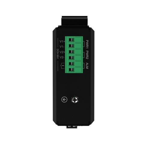 1G Industrial Fiber-Enabled Network Switch - 1 SFP x 4 RJ45 with PoE+