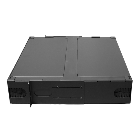 Fiber Enclosure - 2RU Rack-Mount for 6 LGX Panels
