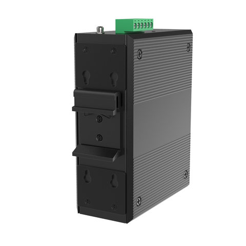 1G Industrial Fiber-Enabled Network Switch - 2 SFP x 8 RJ45 with PoE+