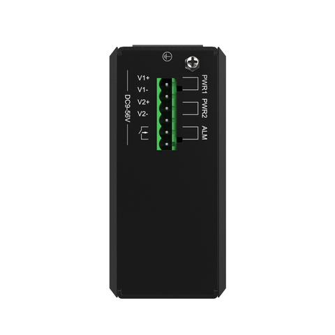 1G Industrial Fiber-Enabled Network Switch - 2 SFP x 8 RJ45 with PoE+