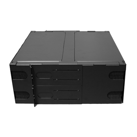 Fiber Enclosure - 4RU Rack-Mount for 12 LGX Panels