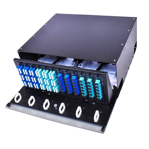 Fiber Row Rack Fiber Enclosure - 4RU Rack-Mount for 12 LGX Panels – Cleerline ...