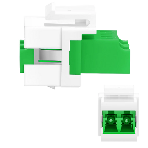 Fiber Keystone - Duplex LC APC