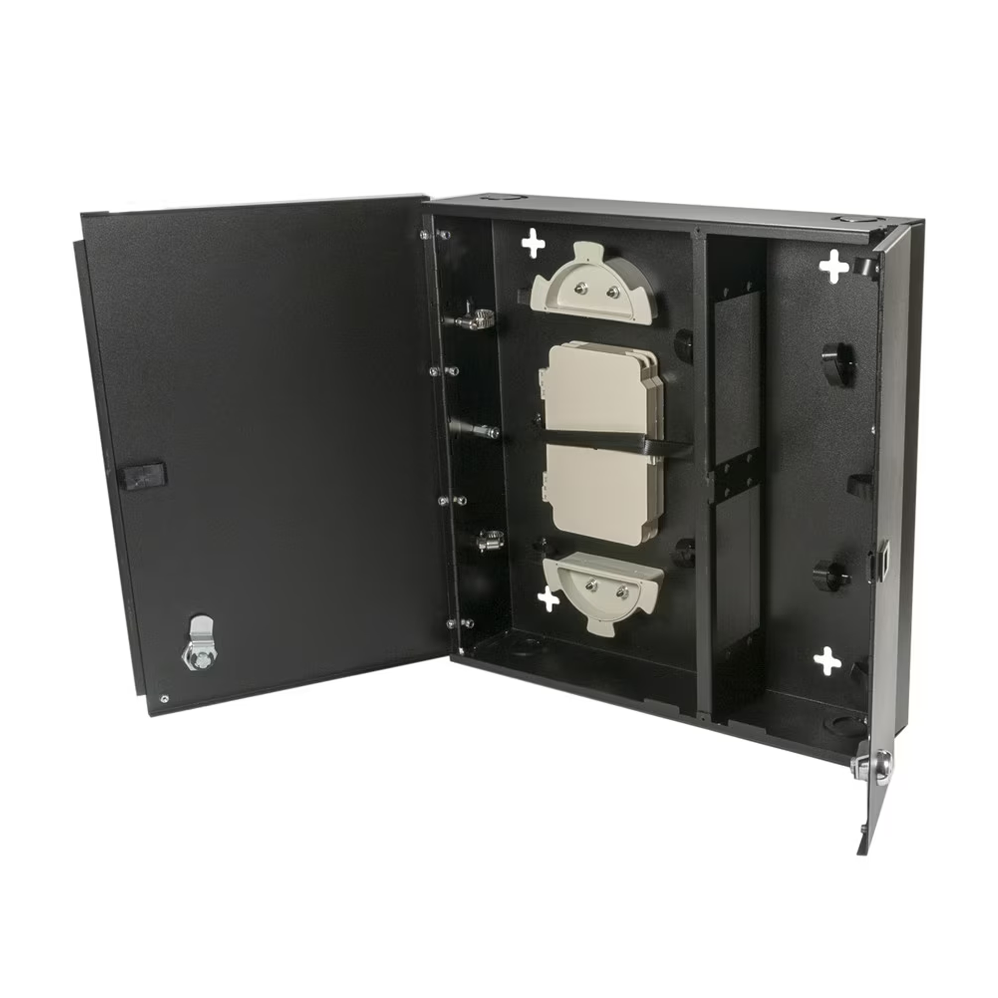 Fiber Enclosure - Metal Wall-Mount for 4 LGX Panels – Cleerline ...