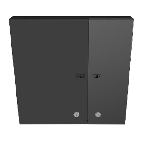 Fiber Enclosure - Metal Wall-Mount for 4 LGX Panels