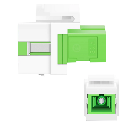 Fiber Keystone - Simplex SC APC
