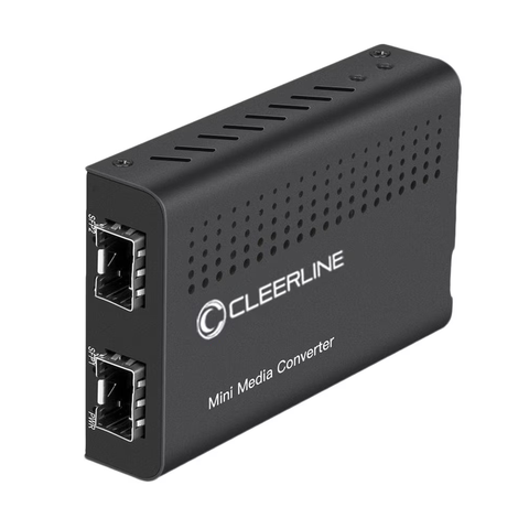 Fiber Media Converter - 10G SFP+ to SFP+
